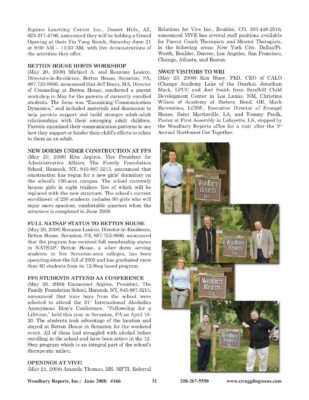 Woodbury Reports, June 2008 (#166), P. 31: Sandhill Child Development Center; CALO Programs; Academy At Sisters; Evangelhouse Christian Academy