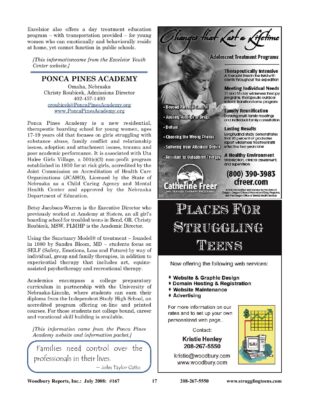 Woodbury Reports, July 2008 (#167), P. 17: Academy At Sisters