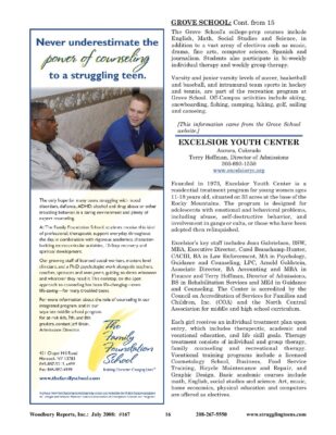 Woodbury Reports, July 2008 (#167), Pp. 16-17: Excelsior Youth Center