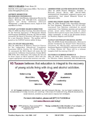 Woodbury Reports, July 2008 (#167), P. 26: Oliverian School