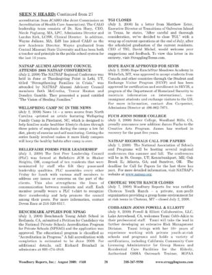 Woodbury Reports, August 2008 (#168), P. 28: Hope Ranch