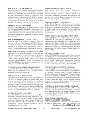 Woodbury Reports, August 2008 (#168), P. 27: Santiam Crossing