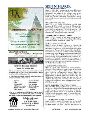 Woodbury Reports, September 2008 (#169), P. 22: Alaska Crossings