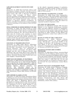 Woodbury Reports, October 2008 (#170), P. 31: Aspen Education Group