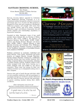 Woodbury Reports, October 2008 (#170), Pp. 17-18: Santiam Crossing