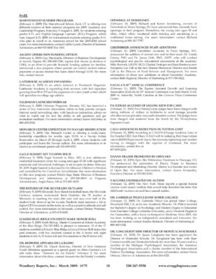 Woodbury Reports, March 2009 (#175), P. 18: Eagle Summit