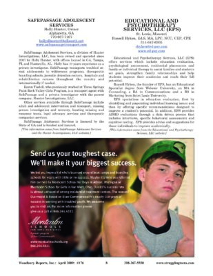 Woodbury Reports, April 2009 (#176), P. 8: Sequel TSI Paint Rock Valley