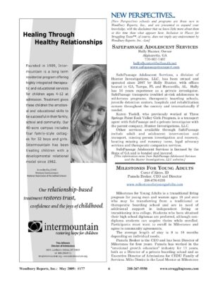 Woodbury Reports, May 2009 (#177), P. 6: Sequel TSI Paint Rock Valley