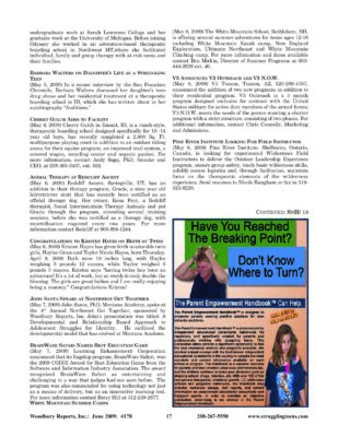 Woodbury Reports, June 2009 (#178), P. 17: Cherry Gulch
