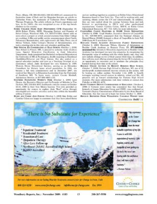 Woodbury Reports, November 2009 (#183), P. 13: Aspen Education Group