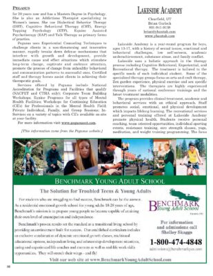 Woodbury Reports, March 2010, Pp. 10-13: Lakeside Academy