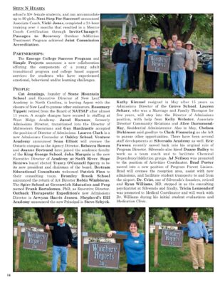 Woodbury Reports, June 2010, P. 14: Outback Therapeutic Expeditions