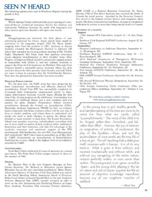 Woodbury Reports, August 2010, P. 15: Aspen Achievement Academy; Island View Rtc; Carlbrook School; Summit Preparatory School