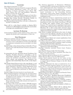 Woodbury Reports, April 2011, P. 14: Northstar Center