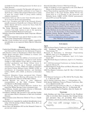 Woodbury Reports, April 2011, P. 15: The Pinnacle Schools