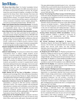 Woodbury Reports, June 2011, P. 13: Turning Winds Academic Institute