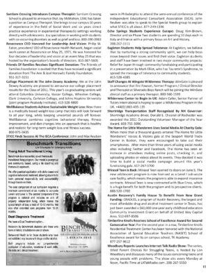 Woodbury Reports, July 2011, P. 11: John Dewey Academy