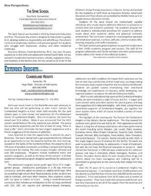 Woodbury Reports, March 2012, P. 5: Cumberland Heights Youth Program – ARCH Academy