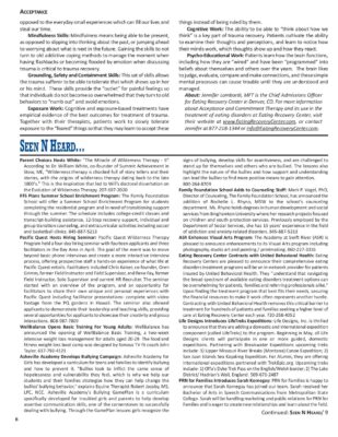 Woodbury Reports, May 2012, P. 6: Academy At Swift River