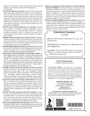 Woodbury Reports, June 2012, P. 15: Sandhill Child Development Center