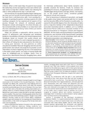Woodbury Reports, June 2012, Pp. 5-6: Santiam Crossing