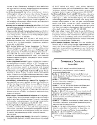 Woodbury Reports, September 2012, P. 12: John Dewey Academy