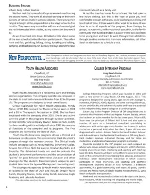 Woodbury Reports, November 2013, P. 6: Cedar Valley Ranch