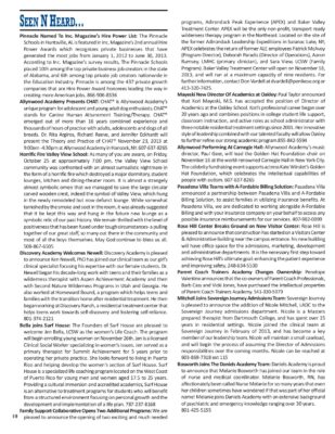 Woodbury Reports, November 2013, Pp. 10-11: Discovery Academy