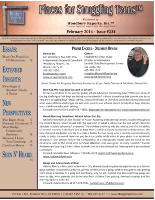 Woodbury Reports, February 2014, P. 1: Sandhill Child Development Center