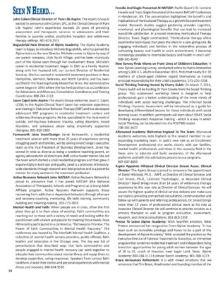 Woodbury Reports, February 2014, P. 10: Utah Youth Village