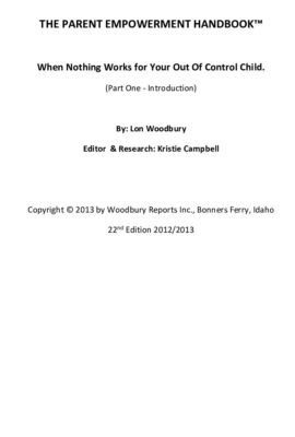 Woodbury Parent Empowerment 2013